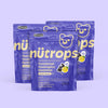 Nütrops Sugar-Free Superfood Gummies Quarterly, comprehensive brain nutrition, functional nootropics gummies, 3 Pouches with 28 daily packs, 6 functional mushrooms